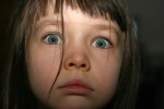 scared girl